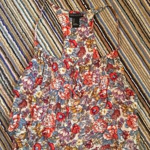 cute flowery crop top